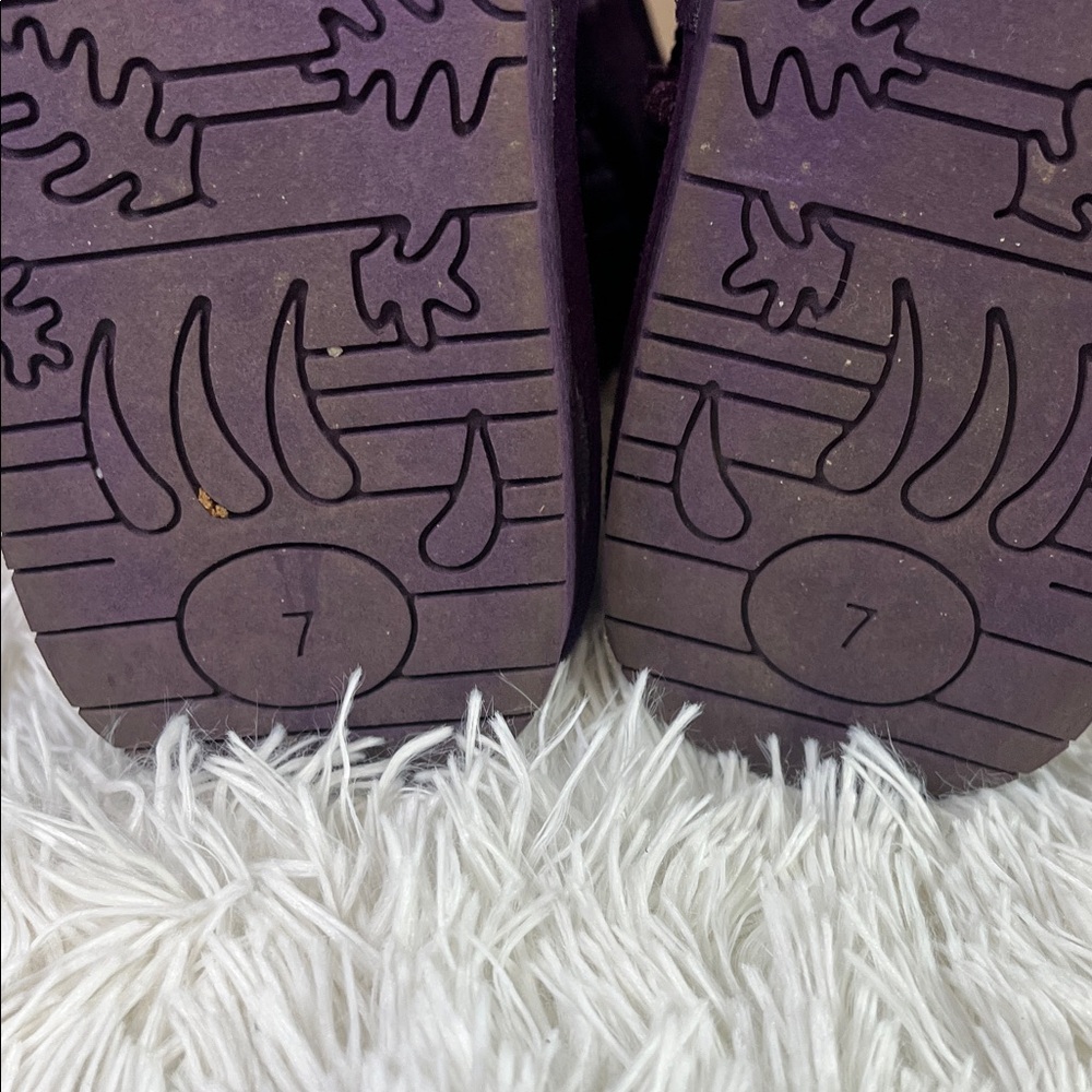 BearPaw Purple Suede Winter Boots - Picture 8 of 11